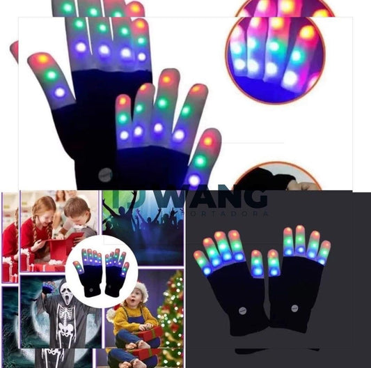 GUANTES LED