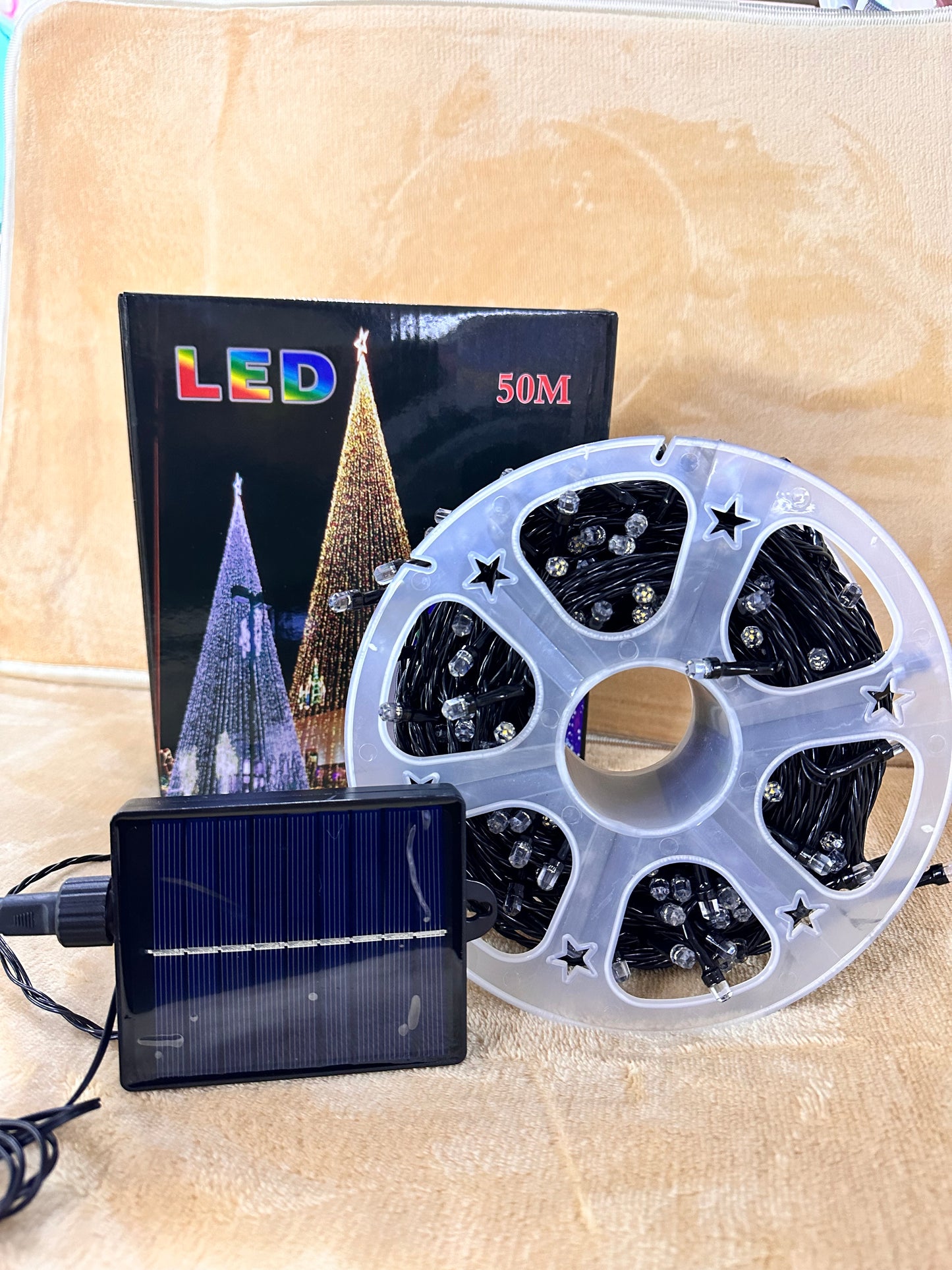 ✨LUZ LED 50METROS✨Solar