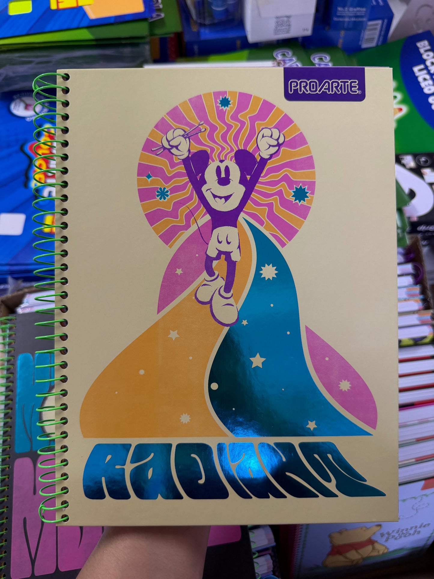 CUADERNO MICKEY 150H
