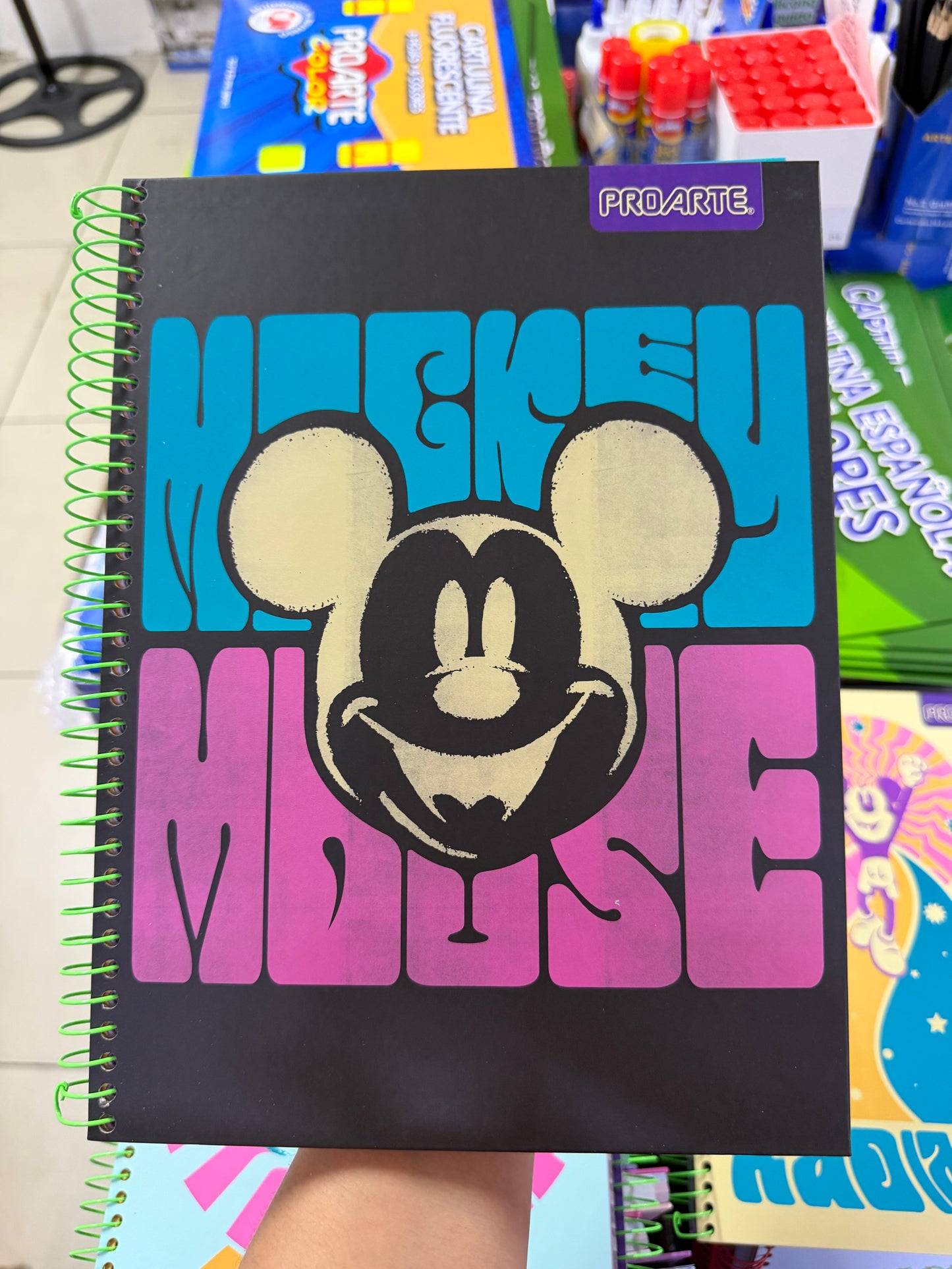 CUADERNO MICKEY 150H