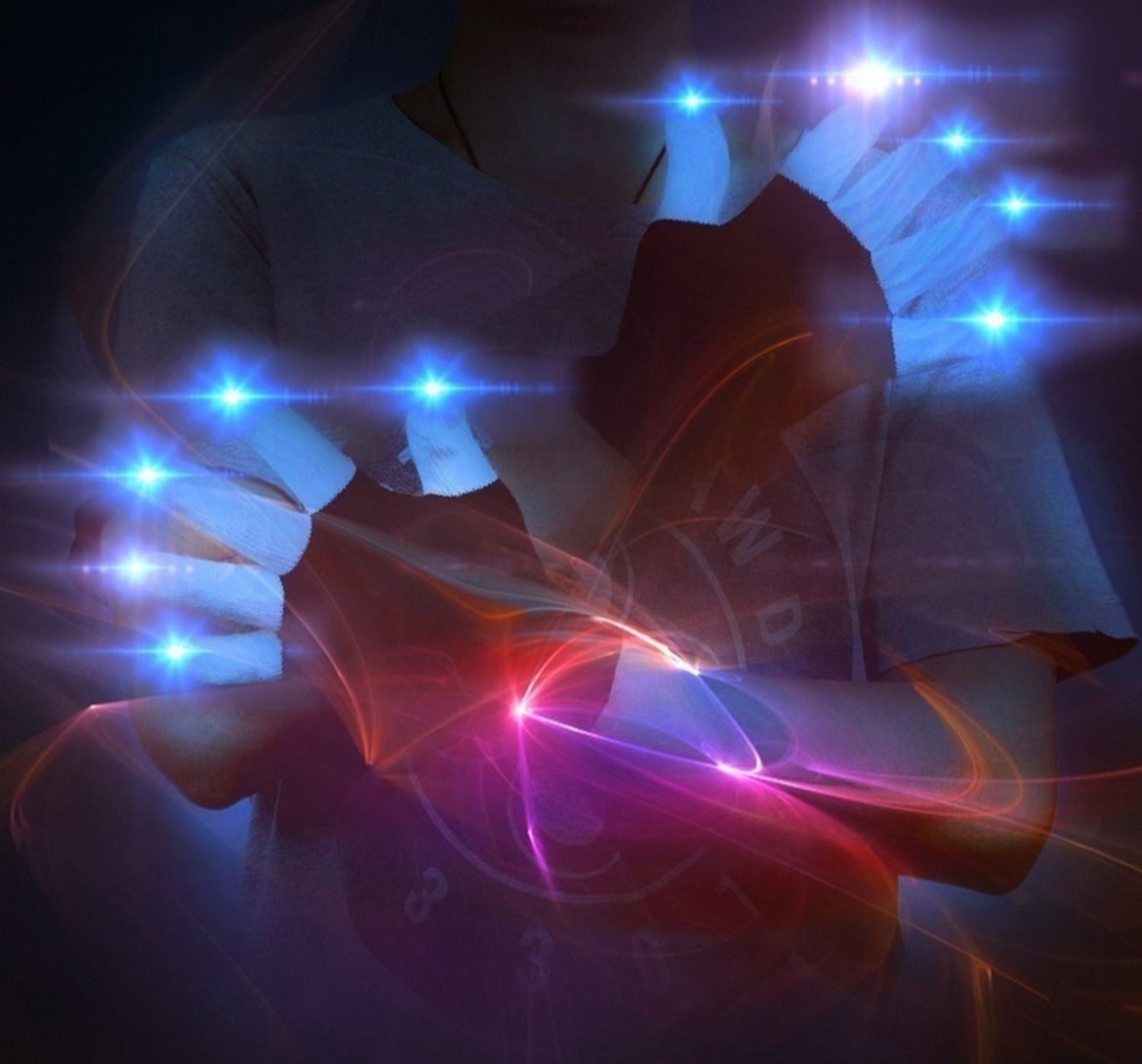 GUANTES LED