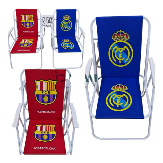 SILLAS DE PLAYA PEGABLE DE EQUIPOS