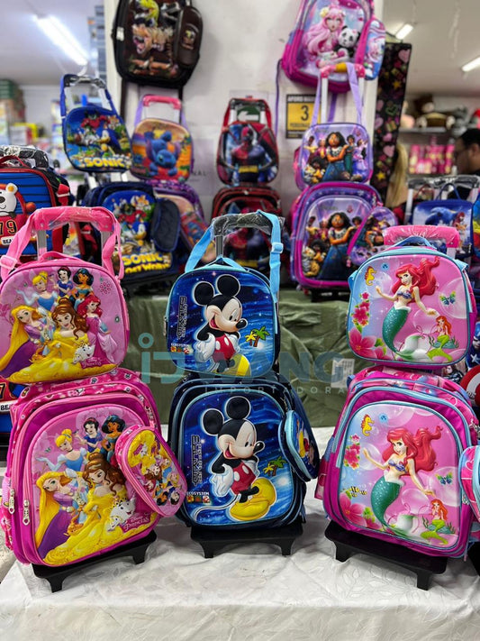 MOCHILA DISNEY TRIPACK