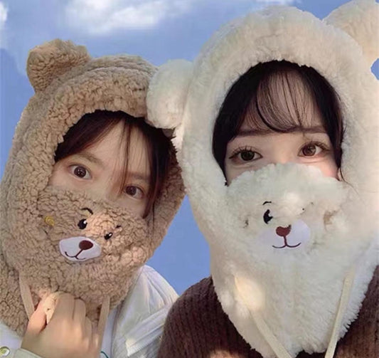 GORRO OSO TAPA BOCA