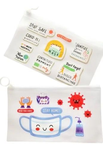 PORTA MASCARILLA PLASTICO