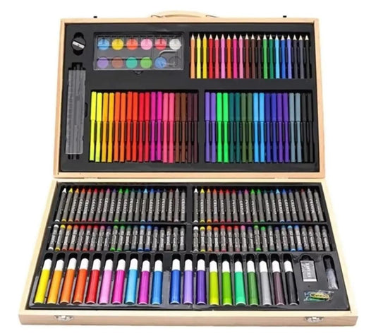 MALETA DE ARTE PROFESIONAL 180 PIEZAS