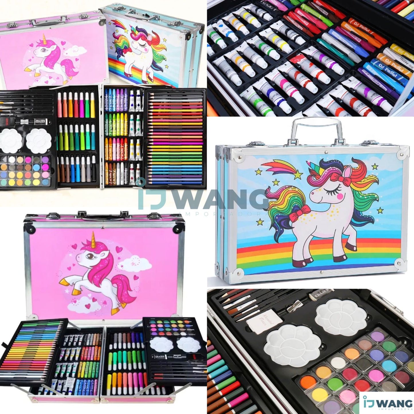 Maleta De unicornio 2 Niveles